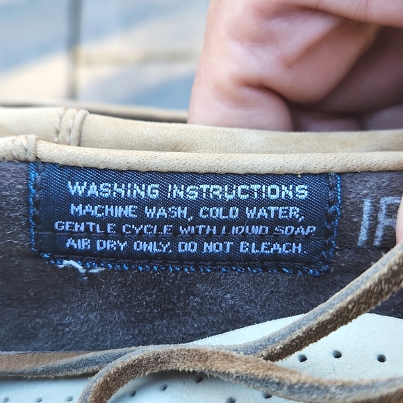 Dexter Tide Aqua Sports Cream/Blue/Stone Nubuck Moccasin Deck Shoes - Picture 6 of 9